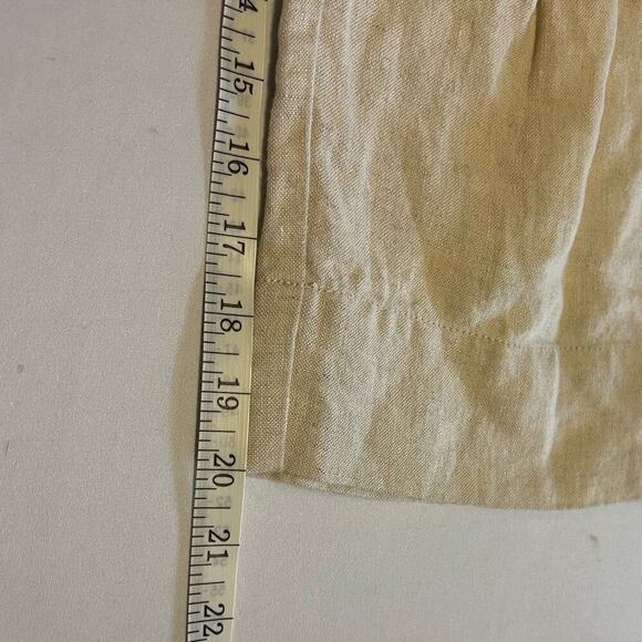 (r)elativity 100% linen capri's culottes pants 10P - Picture 6 of 6